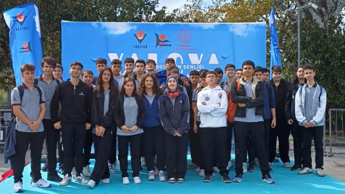 TÜBİTAK 4007 YALOVA BİLİM ŞENLİĞİNDEYİZ..